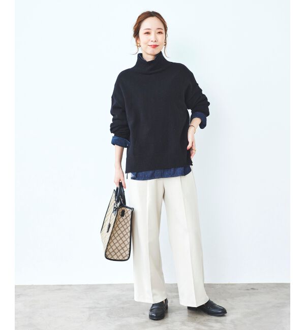 le.coeur blanc「センタープレスイージーパンツ」|その他|