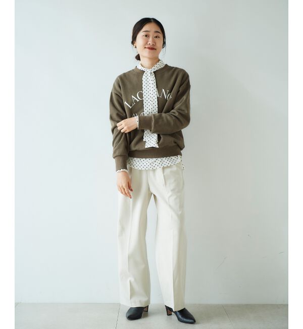 le.coeur blanc「センタープレスイージーパンツ」|その他|