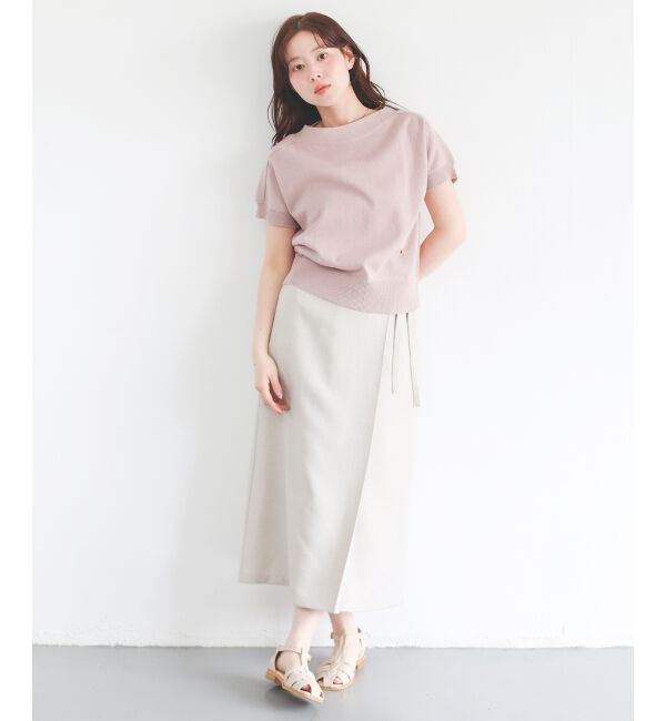  「ボートネックフレンチニット」|ニット・セーター|