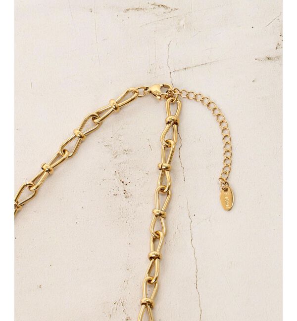  「ステンレスデザインチェーンネックレス」|ネックレス|