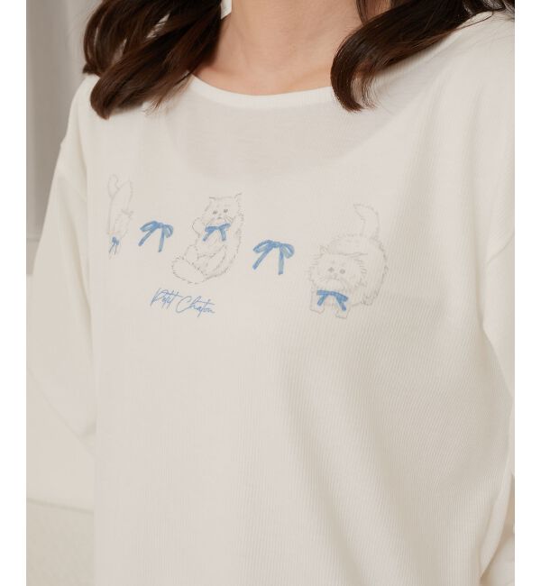 MAJESTICLEGON「リラックスネコチャンルームウェア」|ルームウェア|