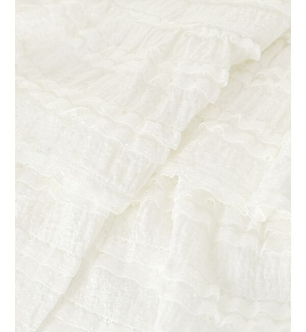 MAJESTICLEGON「カットレースフリルミニスカパン」|スカート|