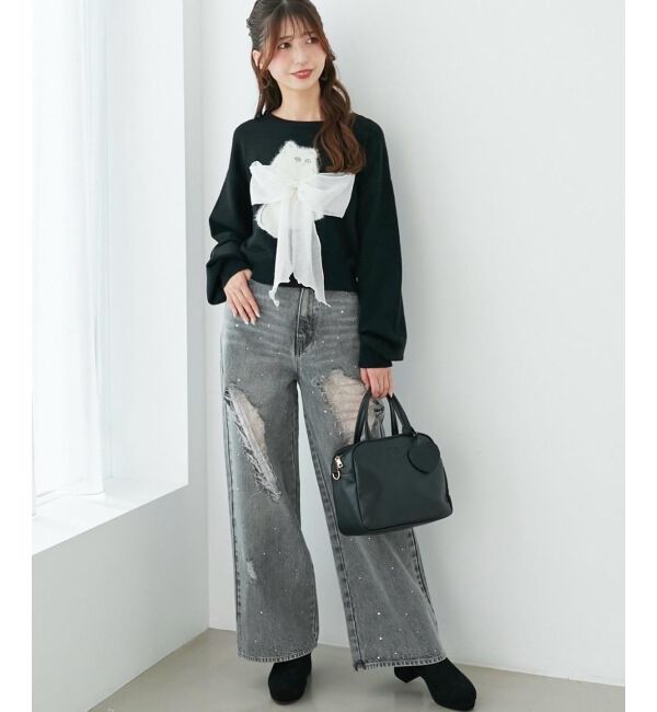  「フカフカヒールストレッチブーツ」|ショートブーツ|