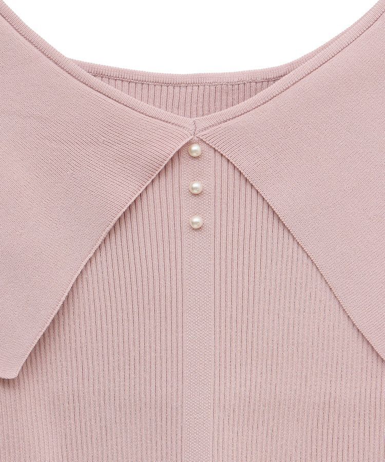 earth music&ecology「ビッグカラーノースリニットトップス」|ニット・セーター|