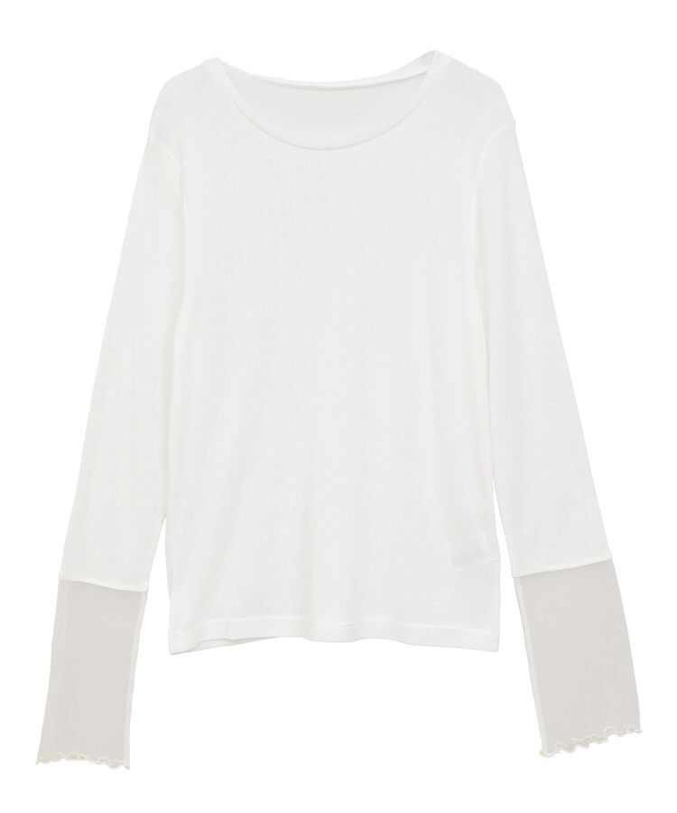 earth music&ecology「シアースリーブプルオーバー」|Tシャツ・カットソー|