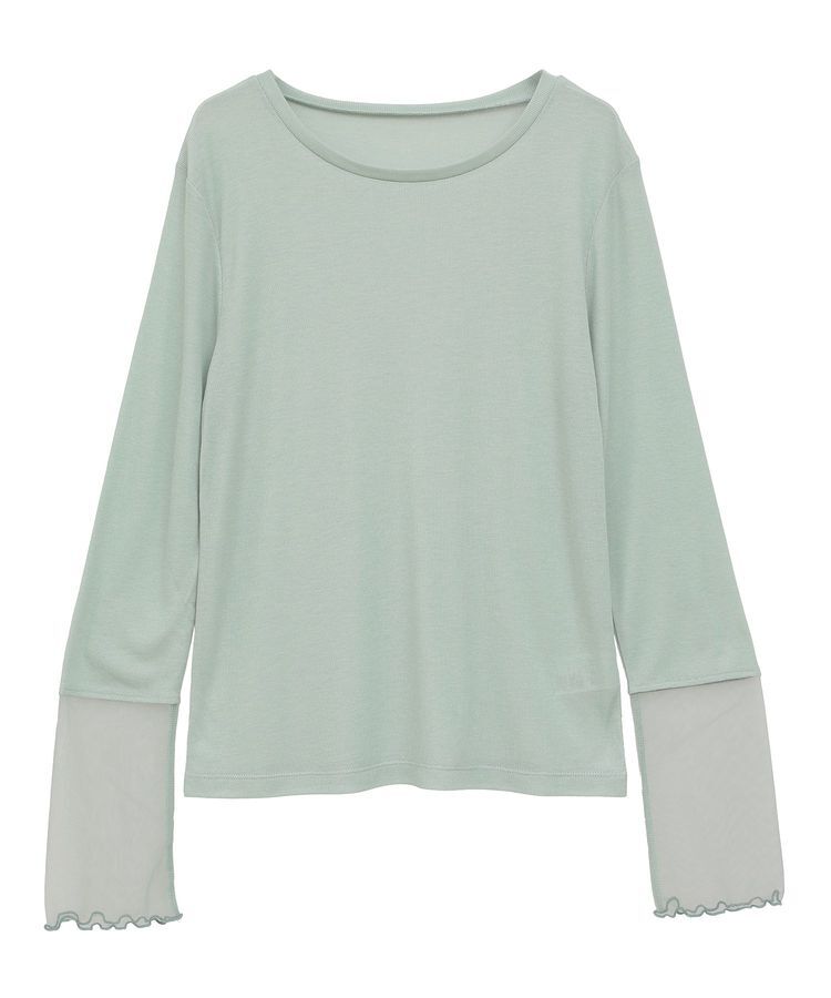 earth music&ecology「シアースリーブプルオーバー」|Tシャツ・カットソー|