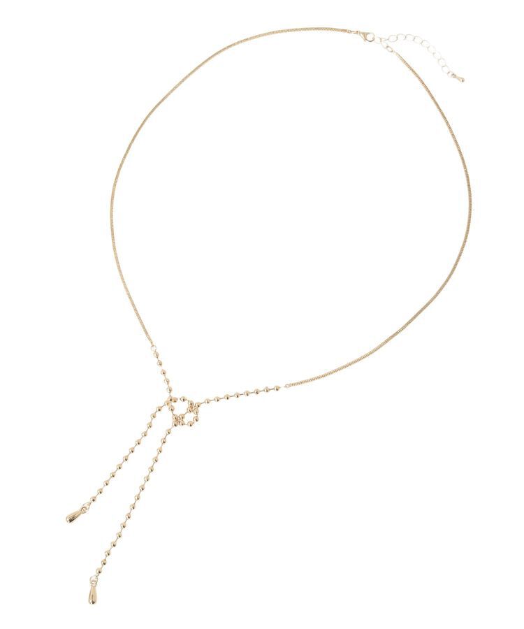 earth music&ecology「ルーズノットネックレス」|ネックレス|