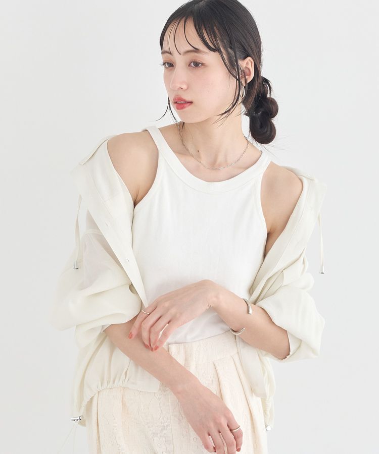 earth music&ecology「アメスリテレコタンクトップ」|インナー|