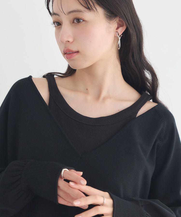 earth music&ecology「アメスリテレコタンクトップ」|インナー|