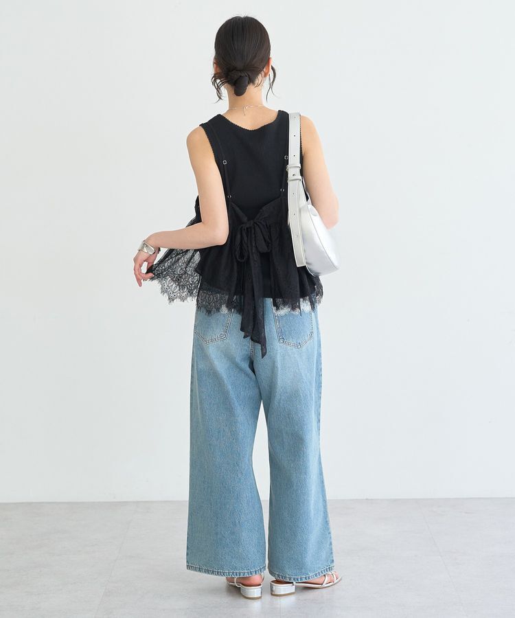 earth music&ecology「ピコミシンヘンリーネックタンクトップ」|インナー|