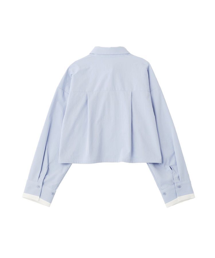 earth music&ecology「パイピングショートシャツ」|シャツ・ブラウス|