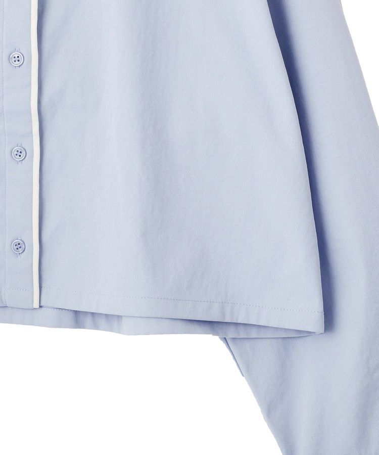 earth music&ecology「パイピングショートシャツ」|シャツ・ブラウス|