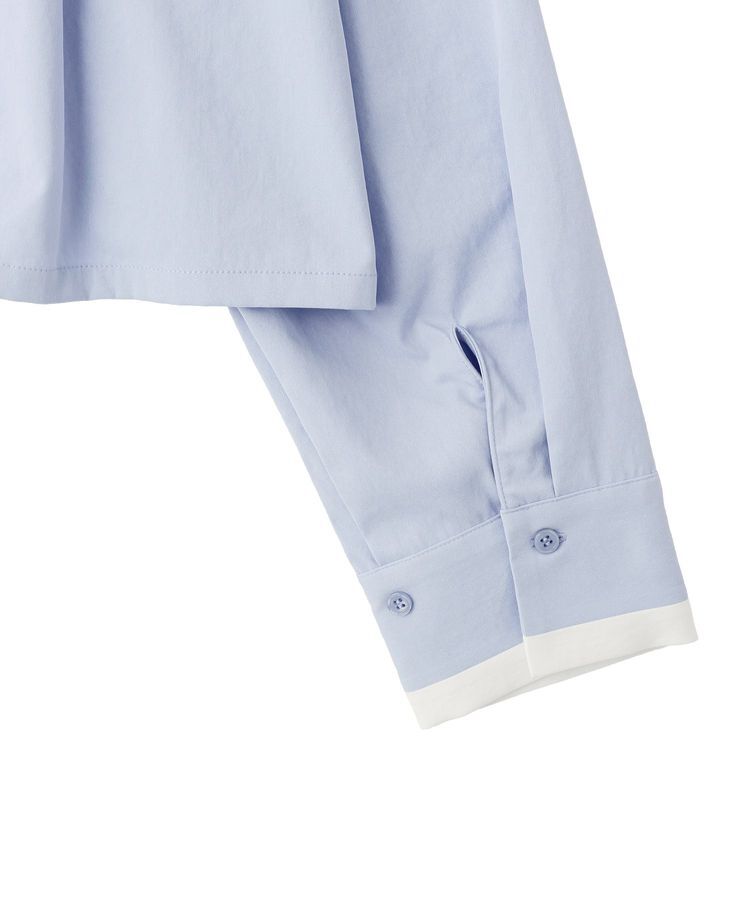 earth music&ecology「パイピングショートシャツ」|シャツ・ブラウス|