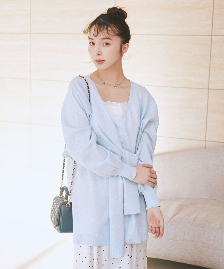 earth music&ecology「総レースホルターネックキャミソール」|インナー|