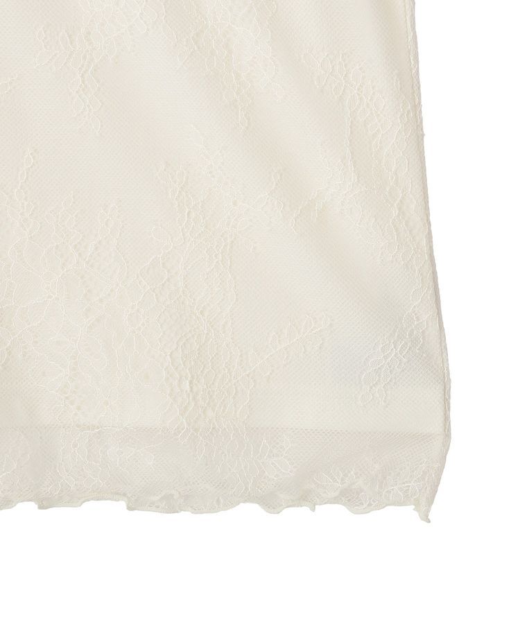 earth music&ecology「総レースホルターネックキャミソール」|インナー|