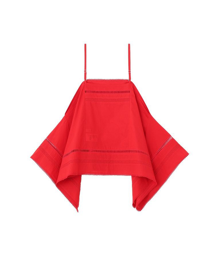 earth music&ecology「ハンカチデザインキャミビスチェ」|ベスト・ジレ|