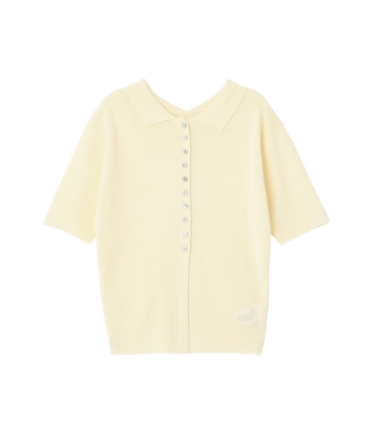 earth music&ecology「前後2WAYポロニット」|ニット・セーター|