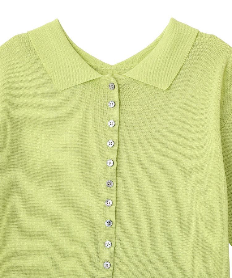 earth music&ecology「前後2WAYポロニット」|ニット・セーター|