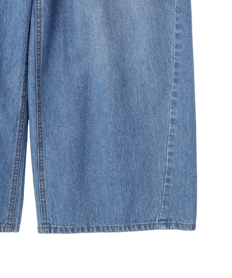 earth music&ecology「イージータックワイドデニム」|デニム|