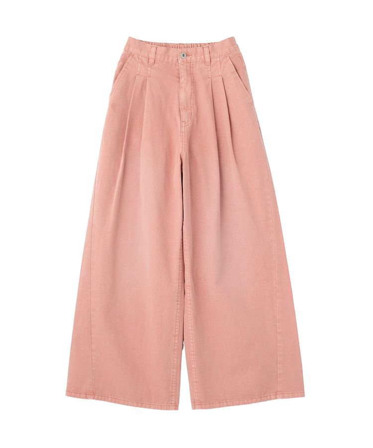 earth music&ecology「イージータックワイドデニム」|デニム|