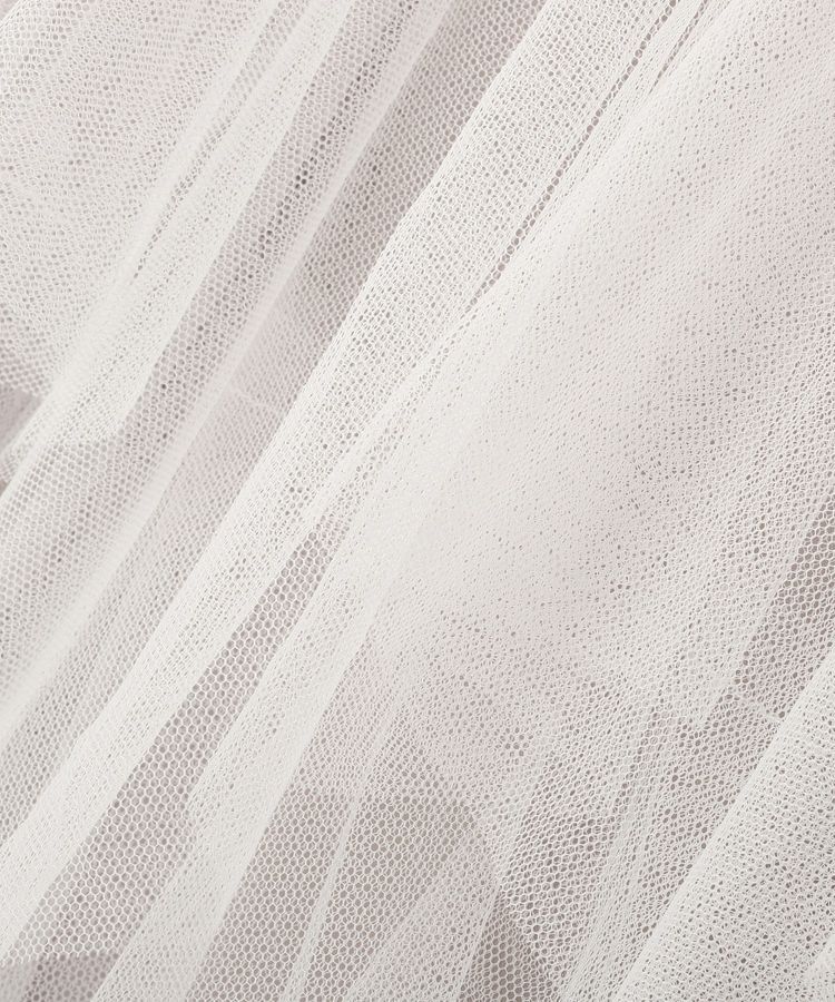 earth music&ecology「2wayレイヤードチュールスカート」|スカート|