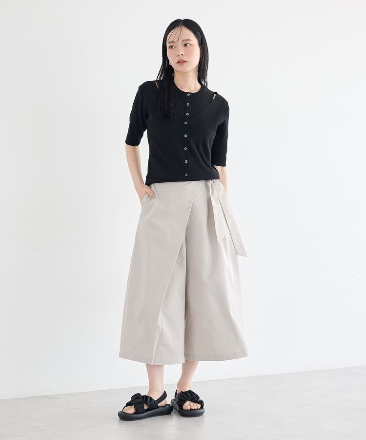 earth music&ecology「ラップハーフパンツ」|その他|