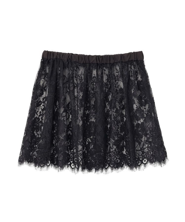 earth music&ecology「レースレイヤードスカート」|その他|