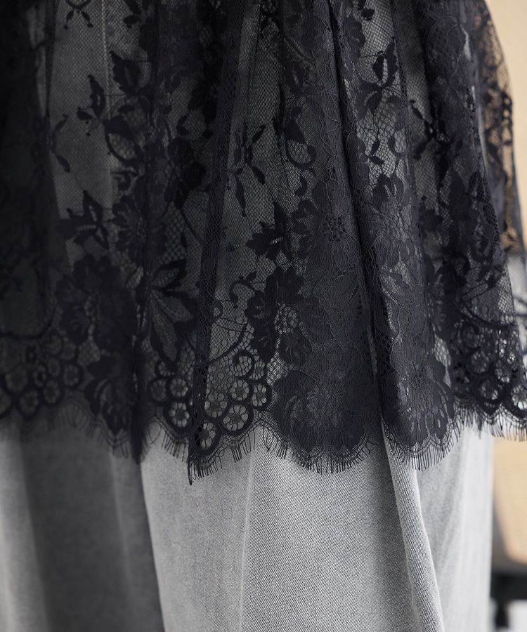 earth music&ecology「レースレイヤードスカート」|その他|