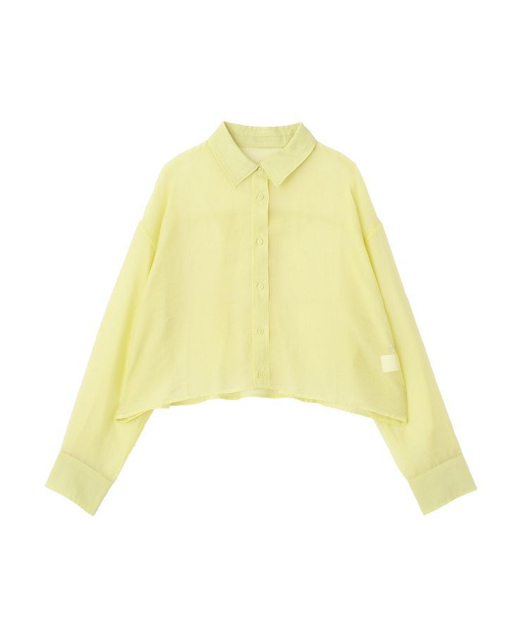 earth music&ecology「【WEB限定】シアーショートシャツ」|シャツ・ブラウス|