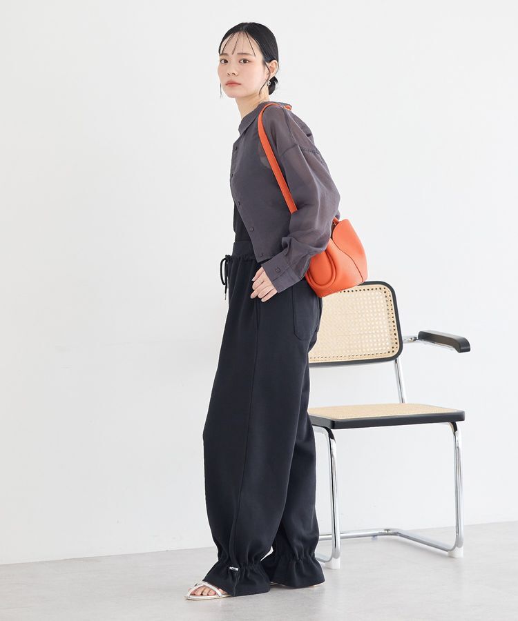 earth music&ecology「【WEB限定】シアーショートシャツ」|シャツ・ブラウス|