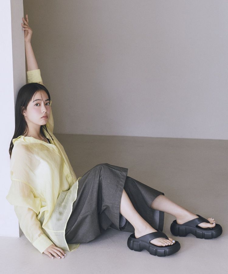 earth music&ecology「シアーシャツ」|シャツ・ブラウス|