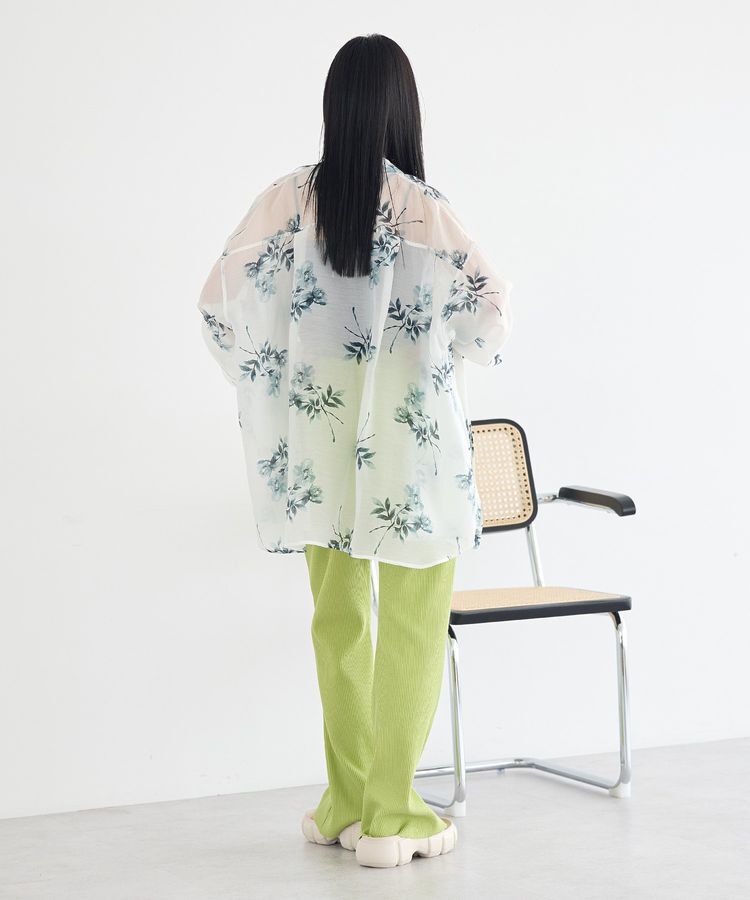 earth music&ecology「シアーシャツ」|シャツ・ブラウス|