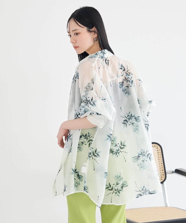 earth music&ecology「シアーシャツ」|シャツ・ブラウス|