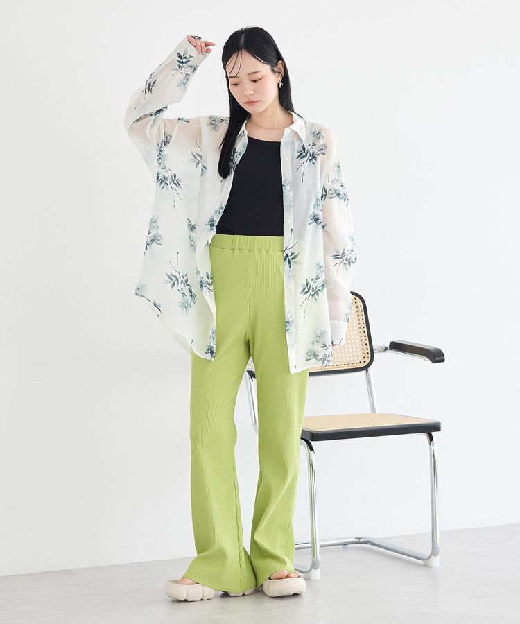 earth music&ecology「シアーシャツ」|シャツ・ブラウス|