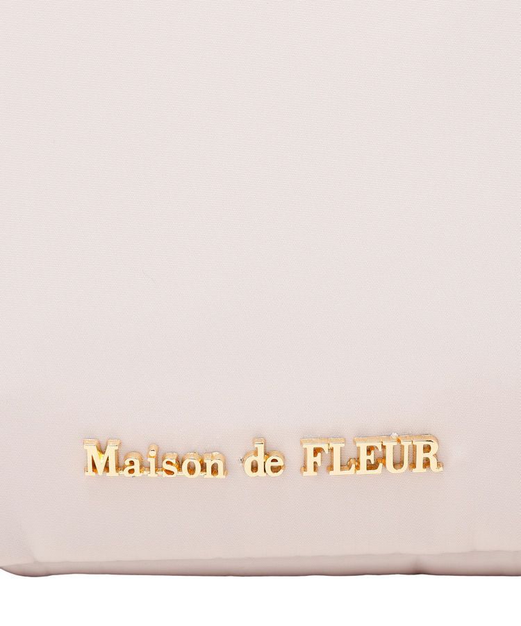 Maison de FLEUR「撥水加工フリルハンドル2Wayトートバッグ」|トートバッグ|