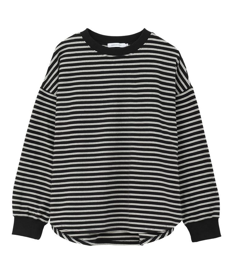 AMERICAN HOLIC「ソフトタッチボーダープルオーバー」|Tシャツ・カットソー|