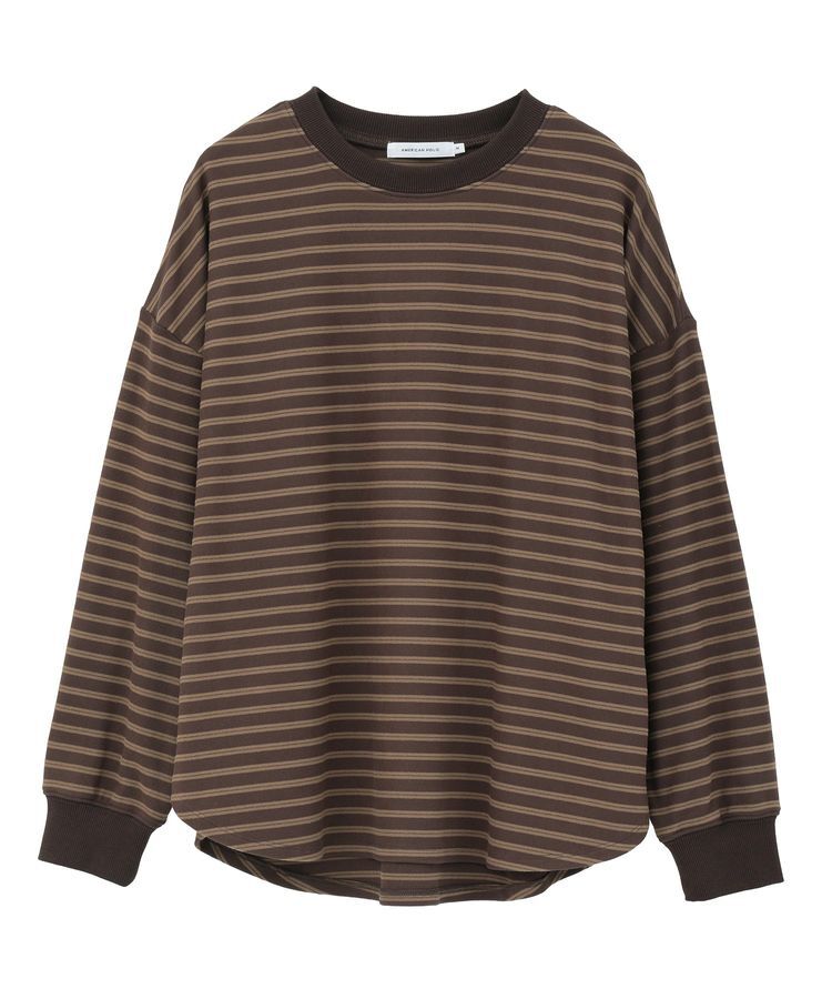 AMERICAN HOLIC「ソフトタッチボーダープルオーバー」|Tシャツ・カットソー|