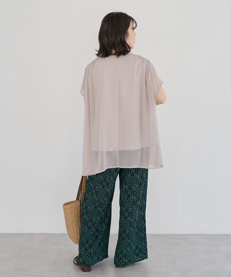 Green Parks「楊柳ドッキングフレンチプルオーバー」|Tシャツ・カットソー|