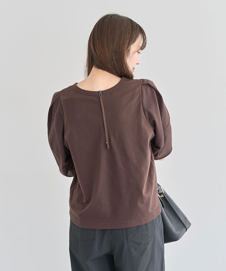 Green Parks「・ELENCARE DUE バックZIPハイブリットT」|Tシャツ・カットソー|