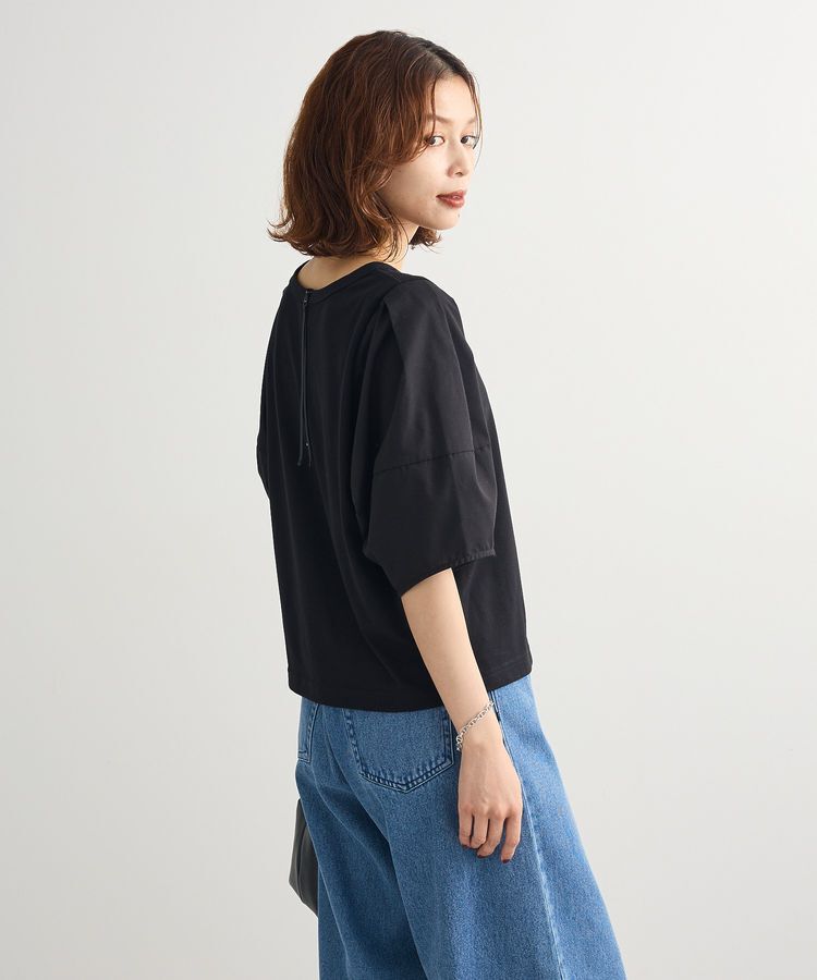 Green Parks「・ELENCARE DUE バックZIPハイブリットT」|Tシャツ・カットソー|