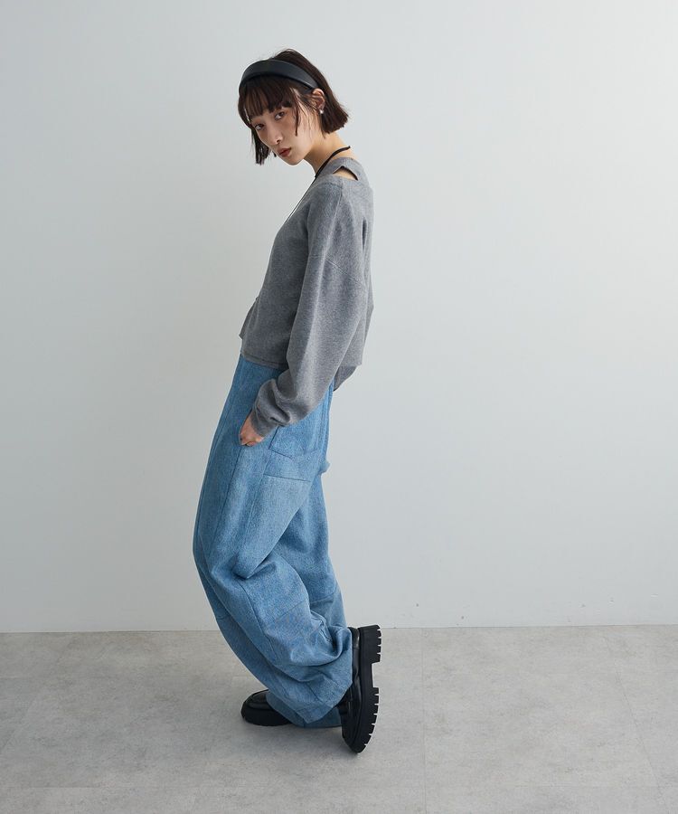 AnriettMusee「SET2点Zipニットカーディガン+アメスリタンク」|ニット・セーター|