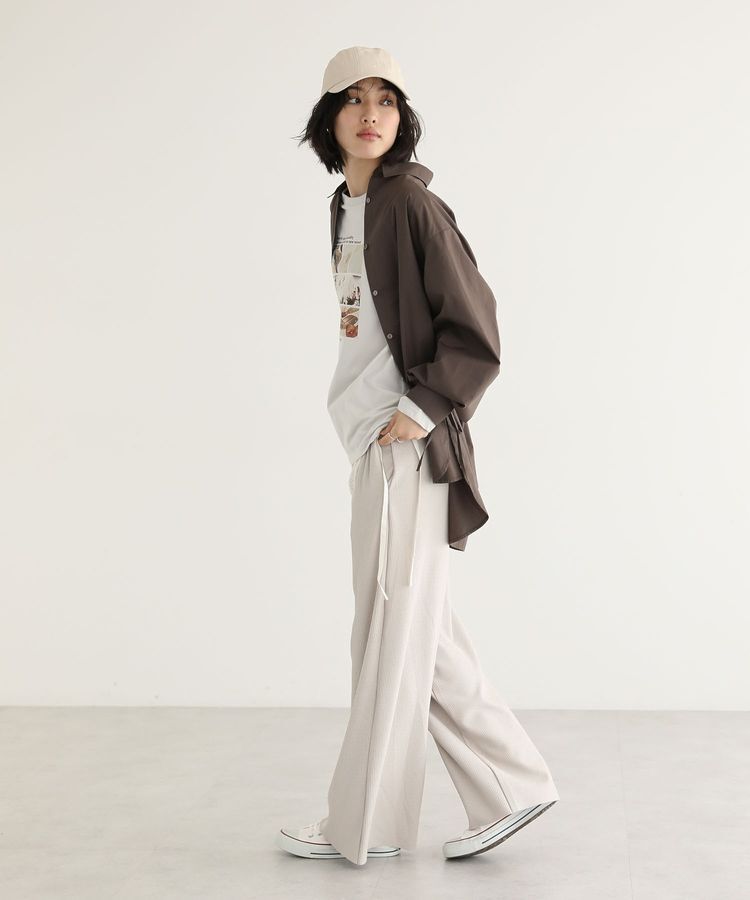 Green Parks「楽ちんプリーツワイドパンツ」|その他|