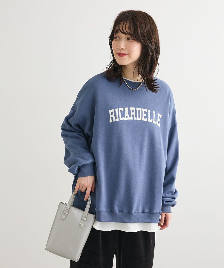 Green Parks「裏起毛ルーズサイズロゴプルオーバー」|スウェット・ジャージ|