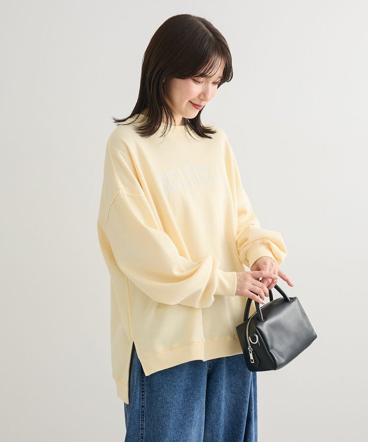 Green Parks「裏起毛ルーズサイズロゴプルオーバー」|スウェット・ジャージ|