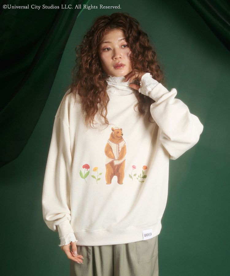 Green Parks「WICKED ダルシーベアptスウェット」|スウェット・ジャージ|