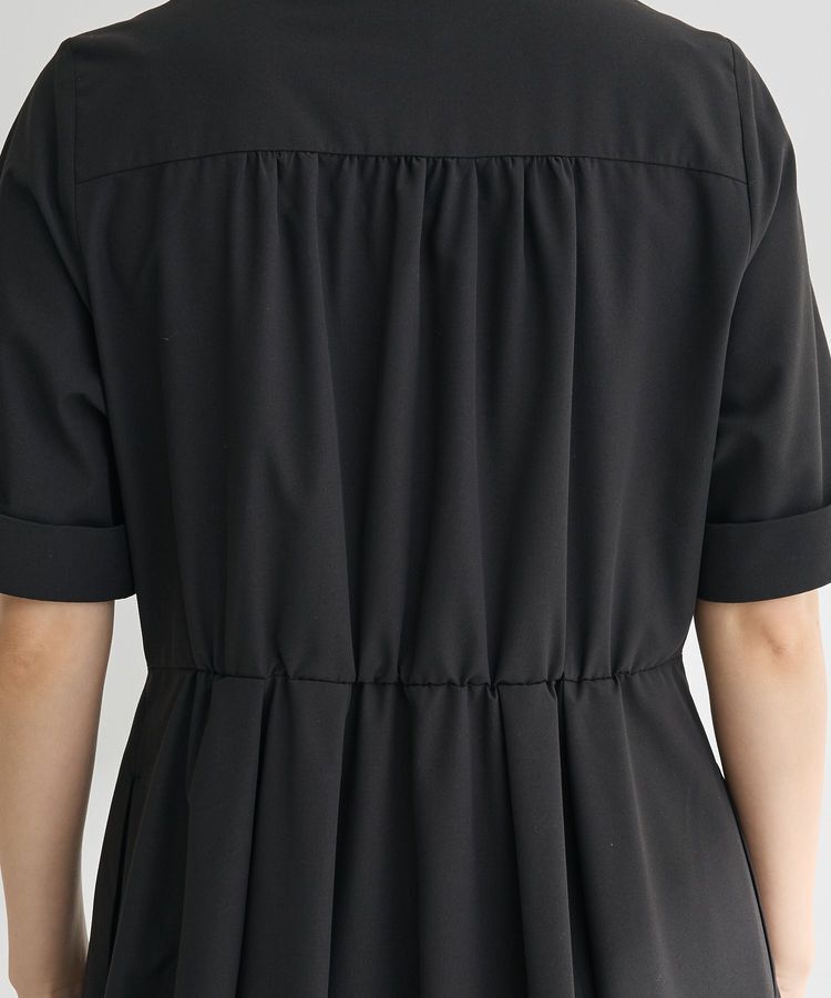 Green Parks「サマ見えタックギャザーワンピース」|ワンピース|