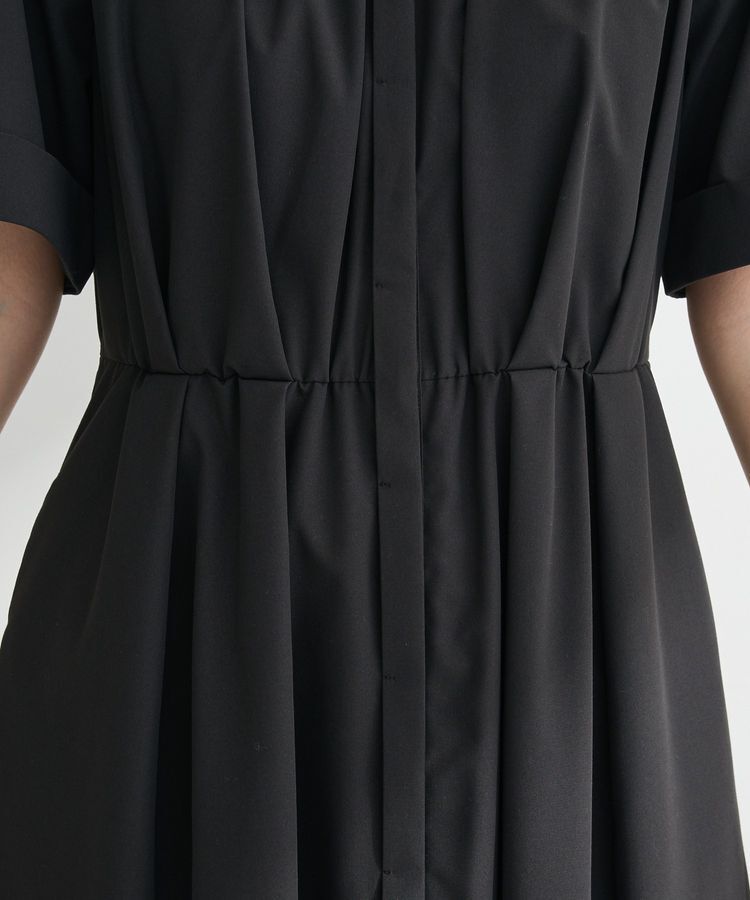 Green Parks「サマ見えタックギャザーワンピース」|ワンピース|