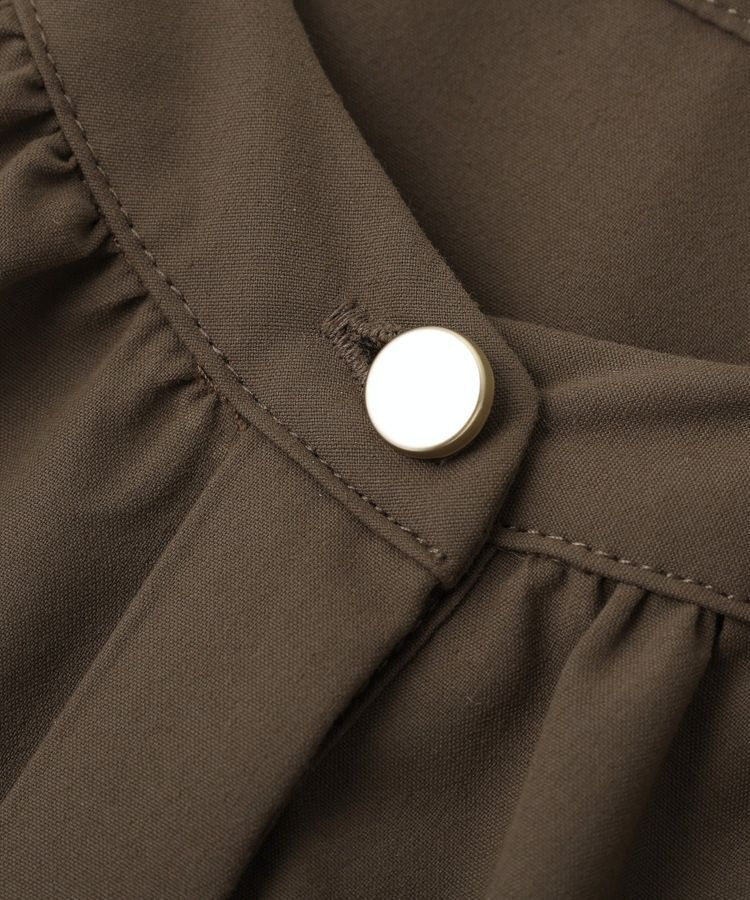 Green Parks「サマ見えタックギャザーワンピース」|ワンピース|