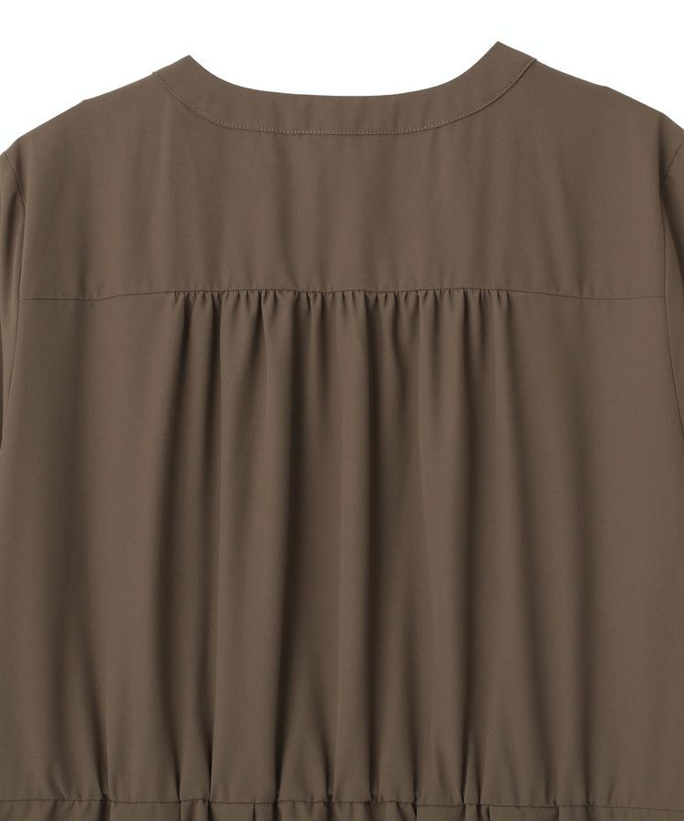 Green Parks「サマ見えタックギャザーワンピース」|ワンピース|