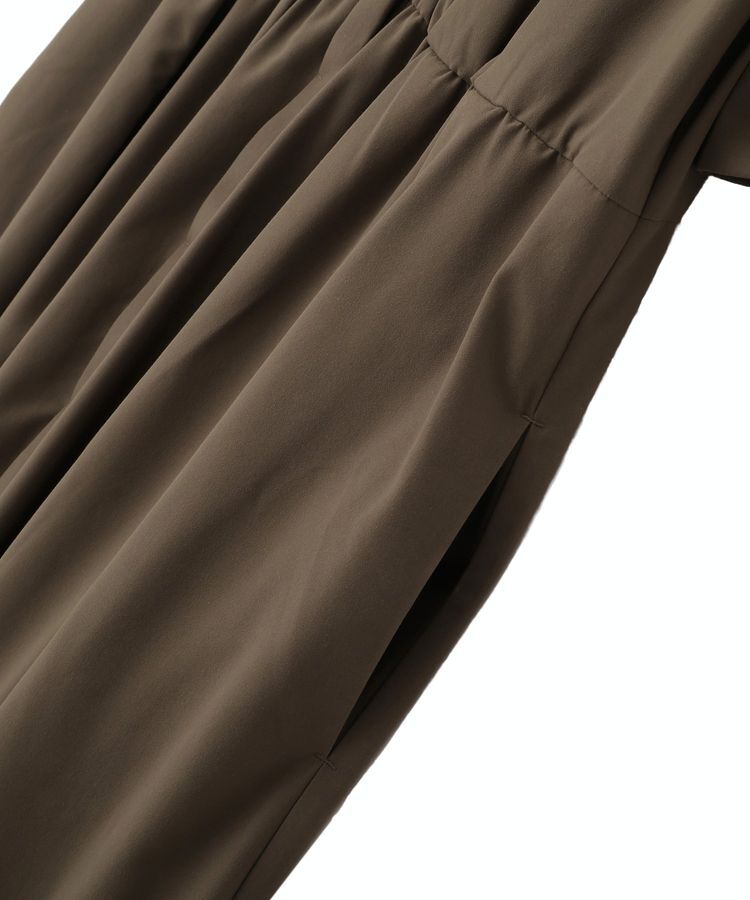 Green Parks「サマ見えタックギャザーワンピース」|ワンピース|